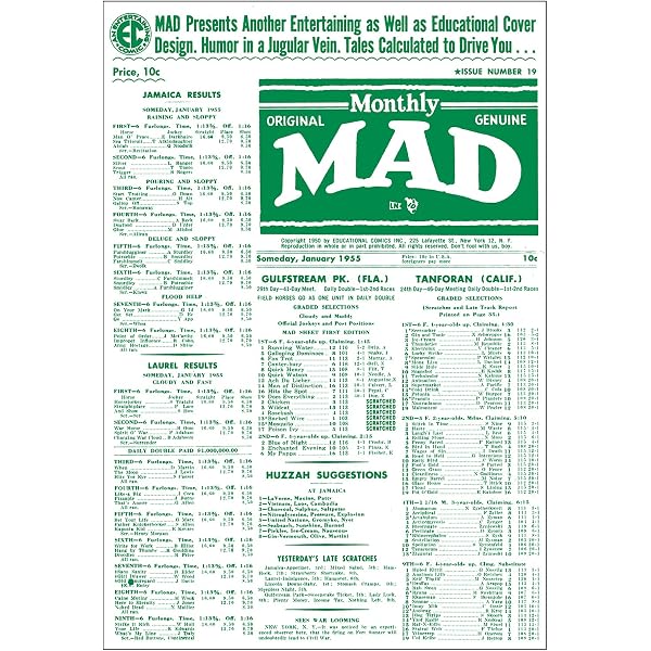 MAD Magazine #22 eBook : Kurtzman, Harvey, Craig,Johnny, Elder